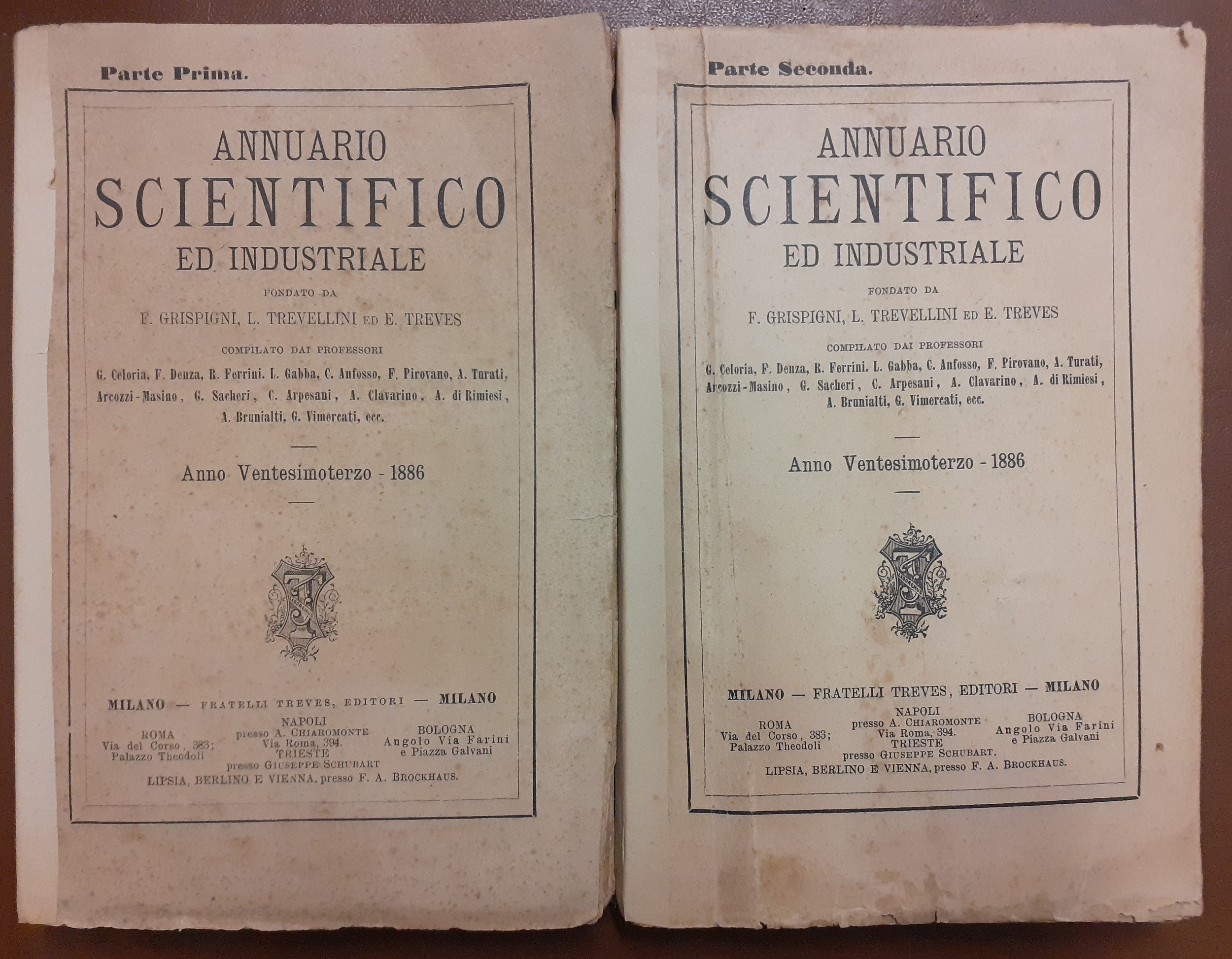 Annuario scientifico ed industriale, a. XXIII, 1886, pt. I e …