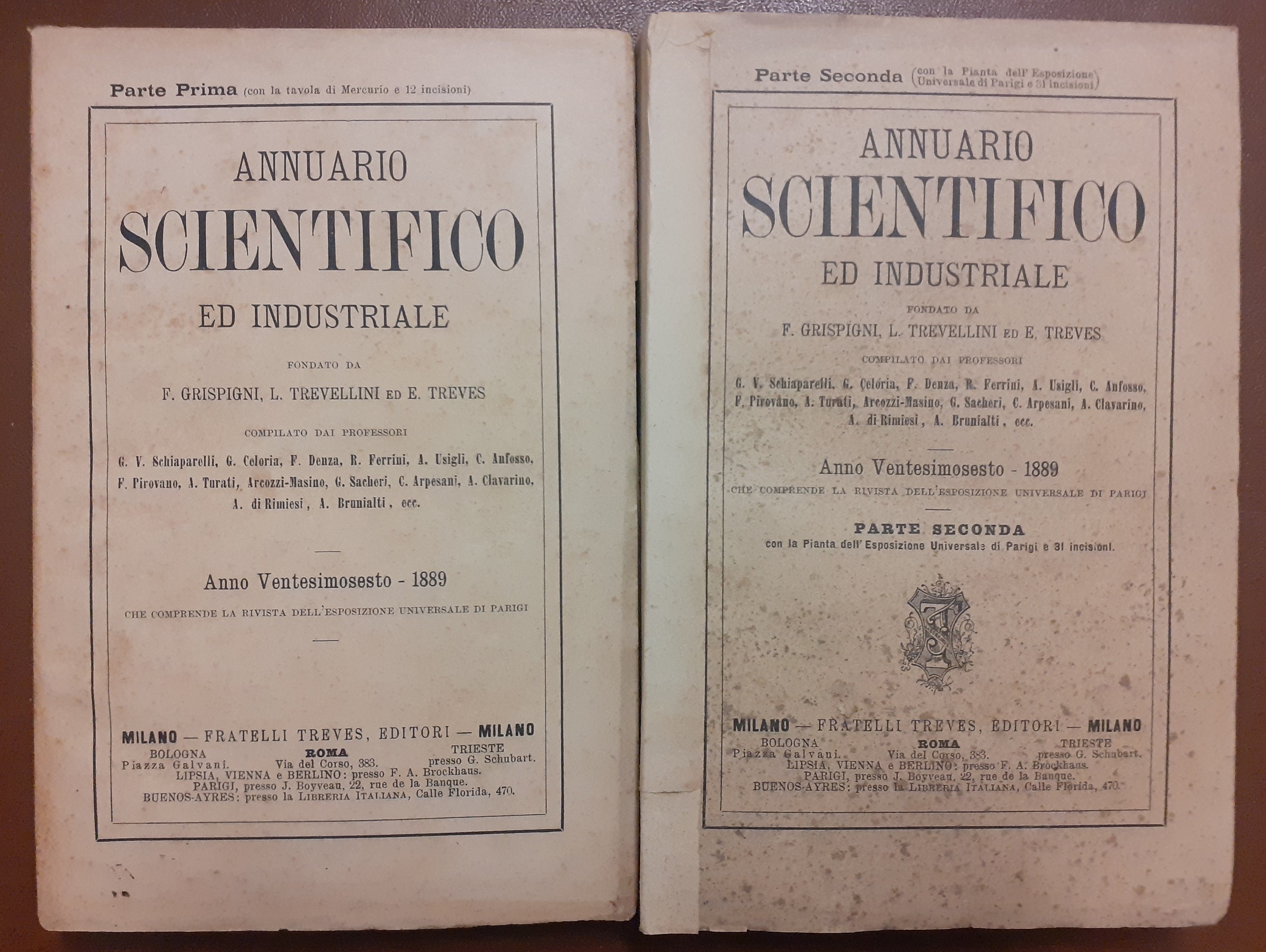 Annuario scientifico ed industriale, a. XXVI, 1889, pt. I e …