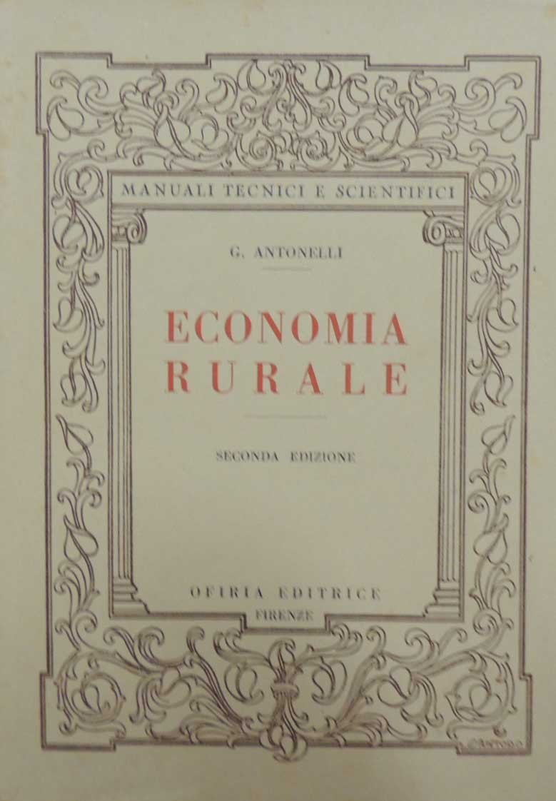 Antonelli, Economia rurale