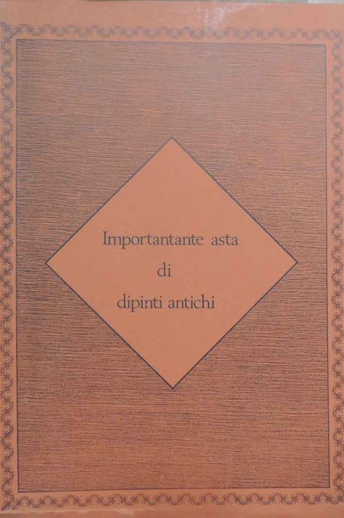 Asta di dipinti antichi provenienti da raccolte private (Galleria D’Arte …