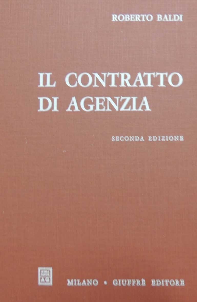 Baldi, Il contratto di agenzia
