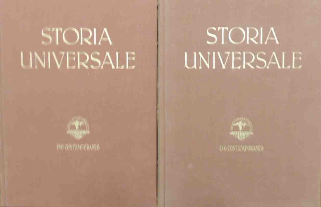 Barbagallo, Storia Universale. Volume V. Evo contemporaneo, parti I e …