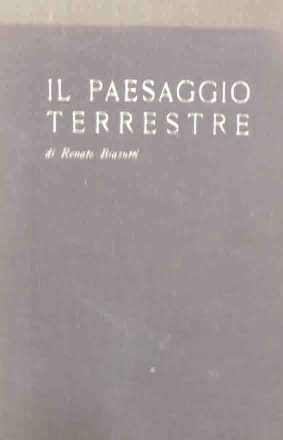 Biasutti, Il paesaggio terrestre