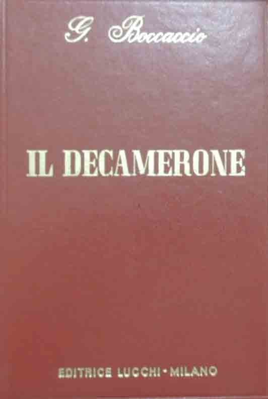 Boccaccio, Il Decamerone, ed. accurata con note del prof. L. …