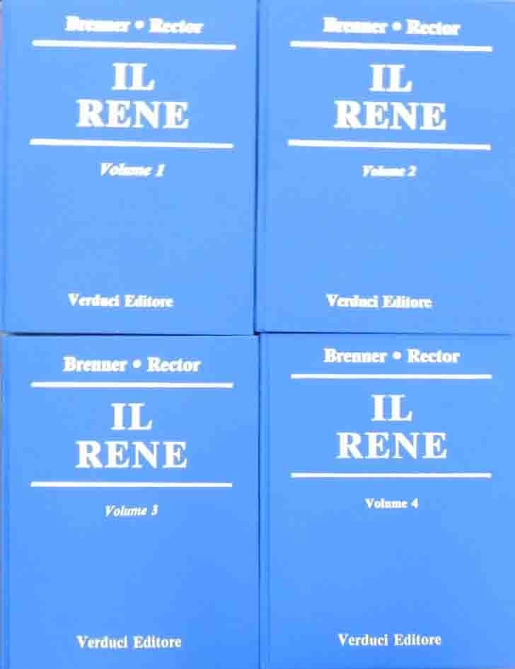 Brenner, Rector, Il rene, 4 voll.