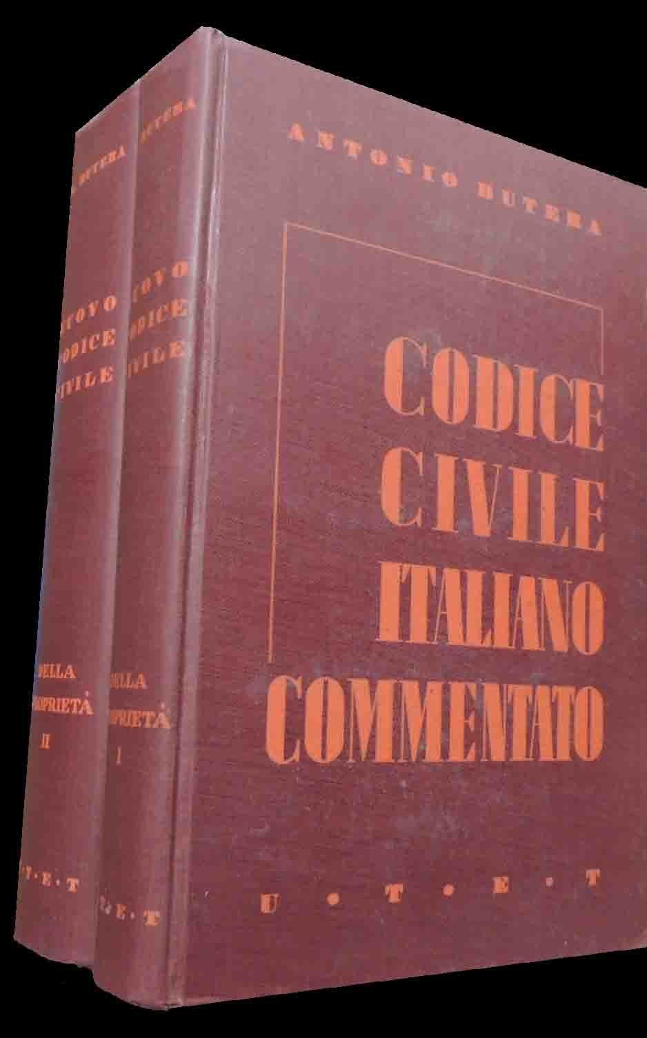 Butera, Il codice civile italiano commentato secondo l’ordine degli articoli. …