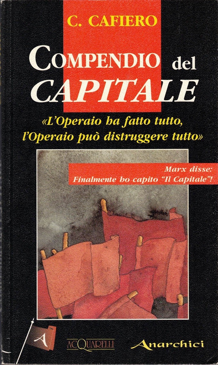 Cafiero, Compendio del Capitale