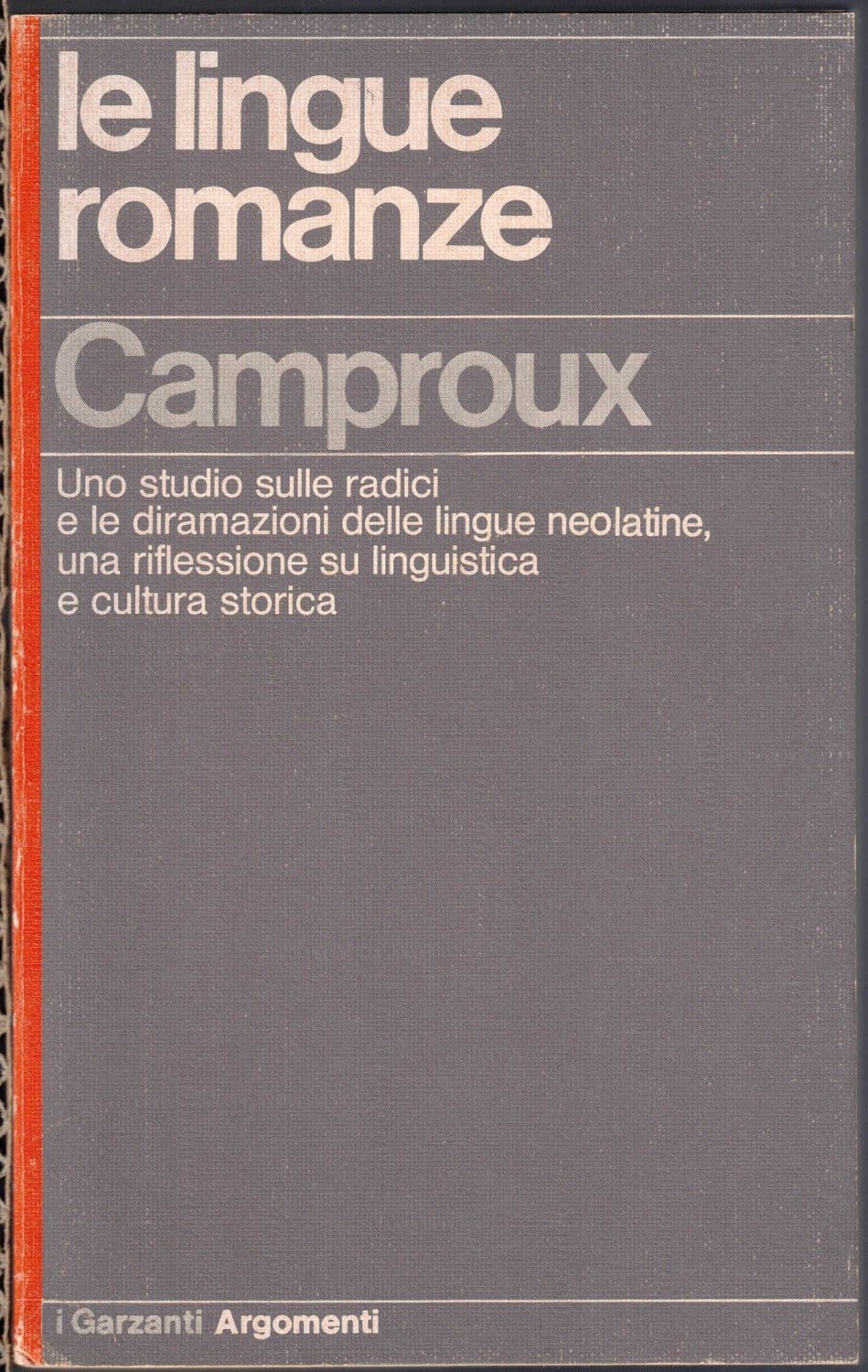 Camproux, Le lingue romanze