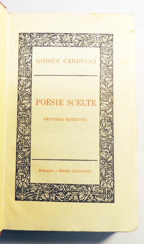 Carducci, Poesie scelte