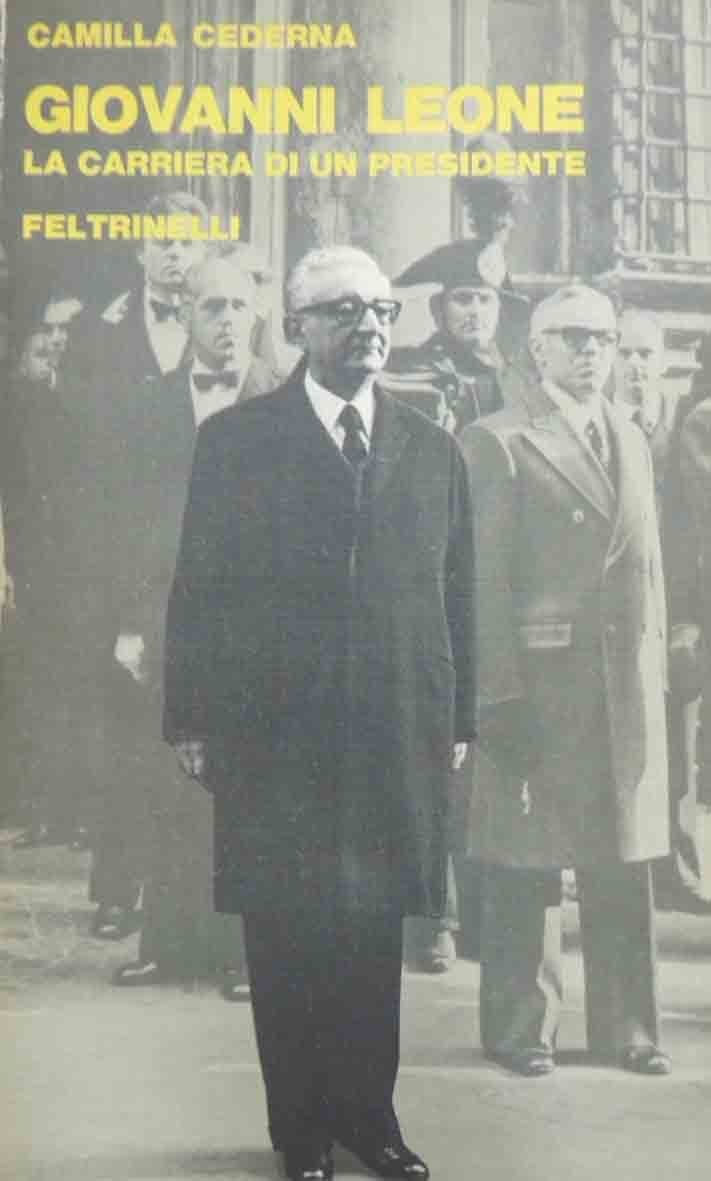 Cederna, Giovanni Leone. La carriera di un presidente