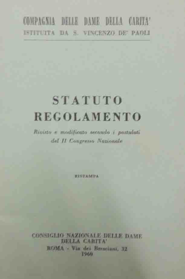 Compagnia delle dame della Carità istituita da S. Vincenzo de’ …