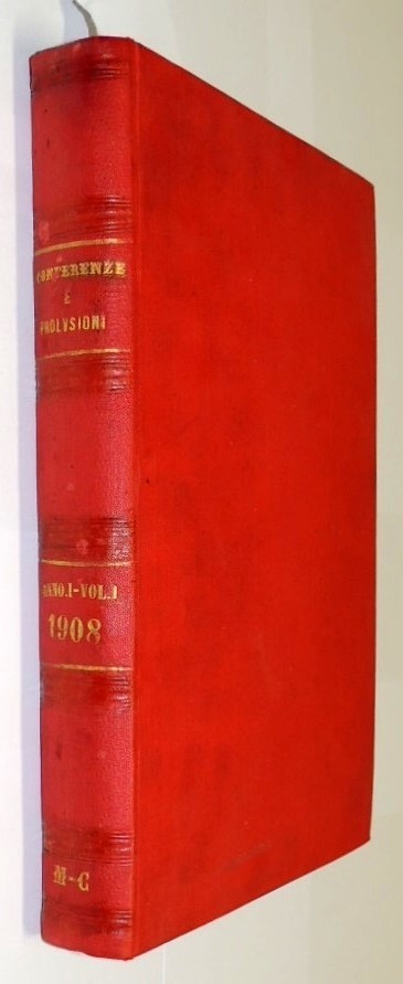 Conferenze e prolusioni, anno I (1908), annata completa