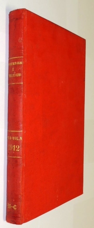 Conferenze e prolusioni, anno V (1912), annata completa