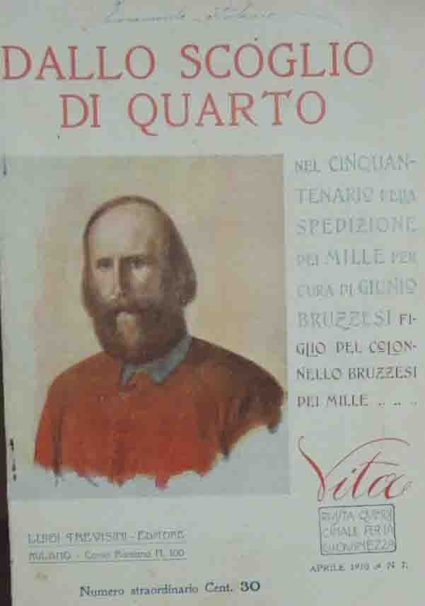 Dallo scoglio di Quarto, numero straordinario di Vita, a. I, …