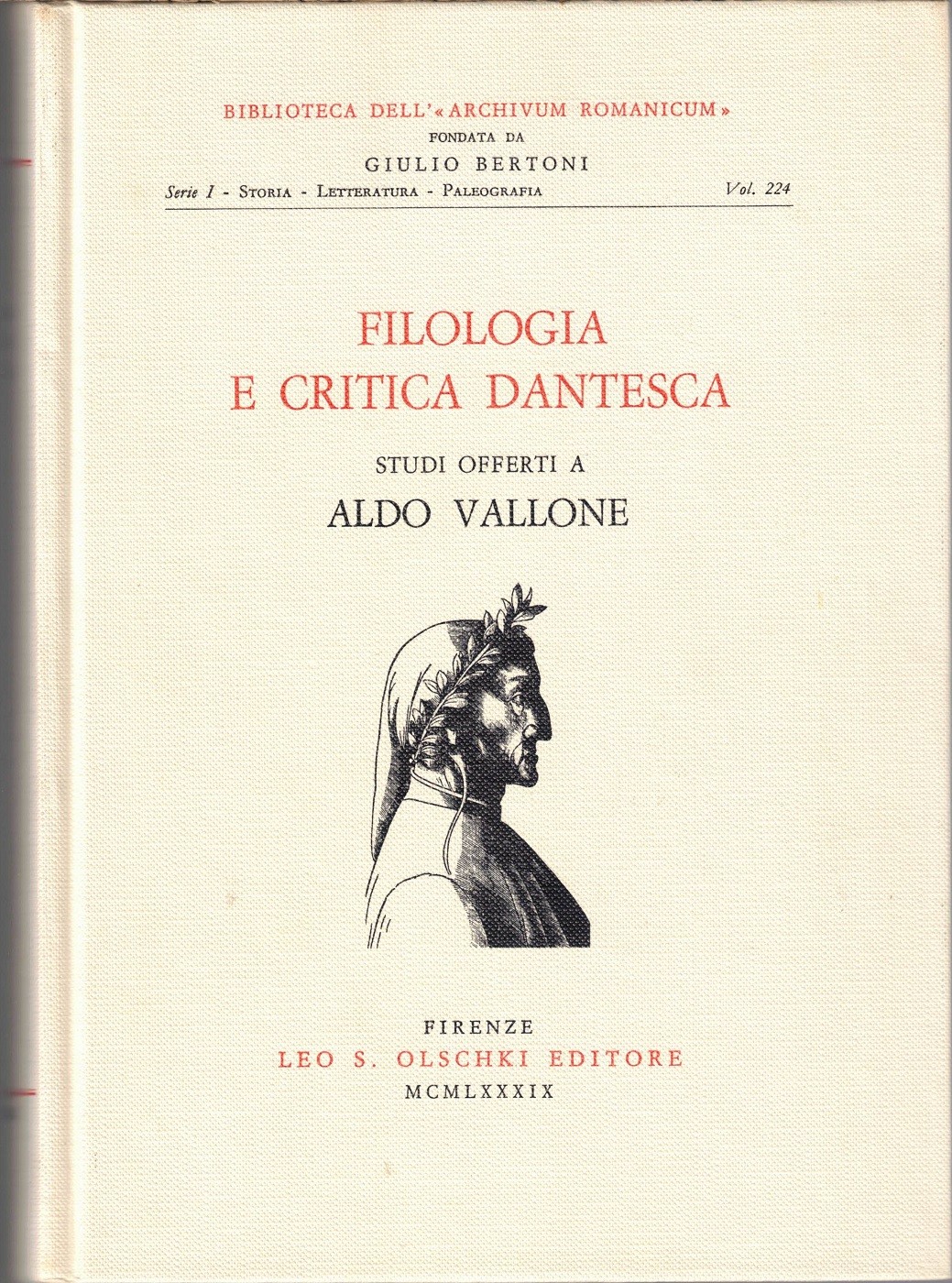 Dell'Aquila et al., Filologia e critica dantesca. Studi offerti a …