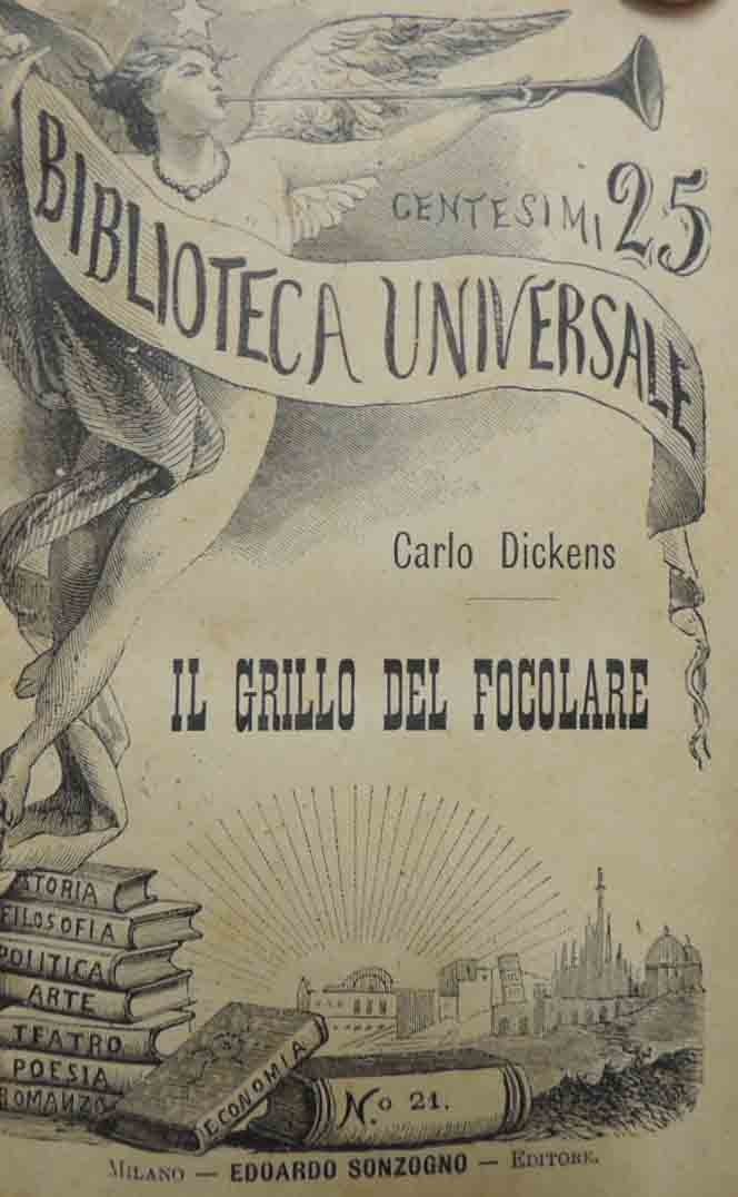 Dickens, Il grillo del focolare – Aristofane, Le nuvole e …