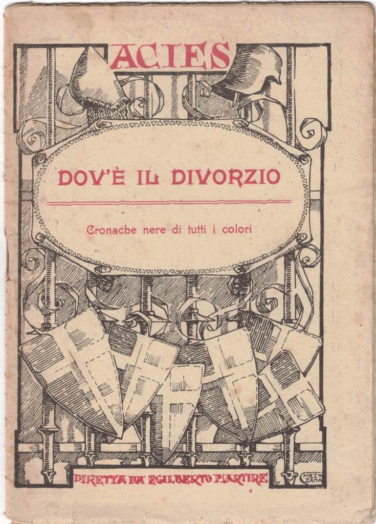 Dov’è il divorzio. Cronache nere di tutti i colori