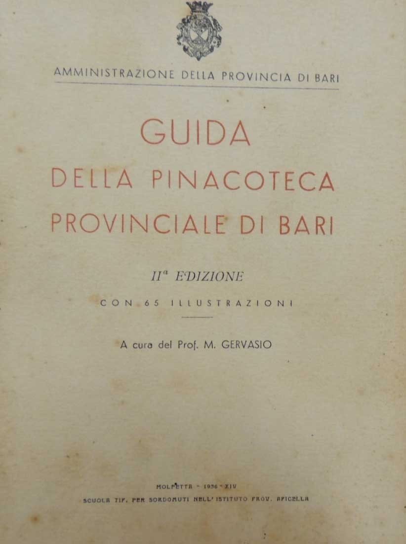 Gervasio, La Pinacoteca Provinciale di Bari