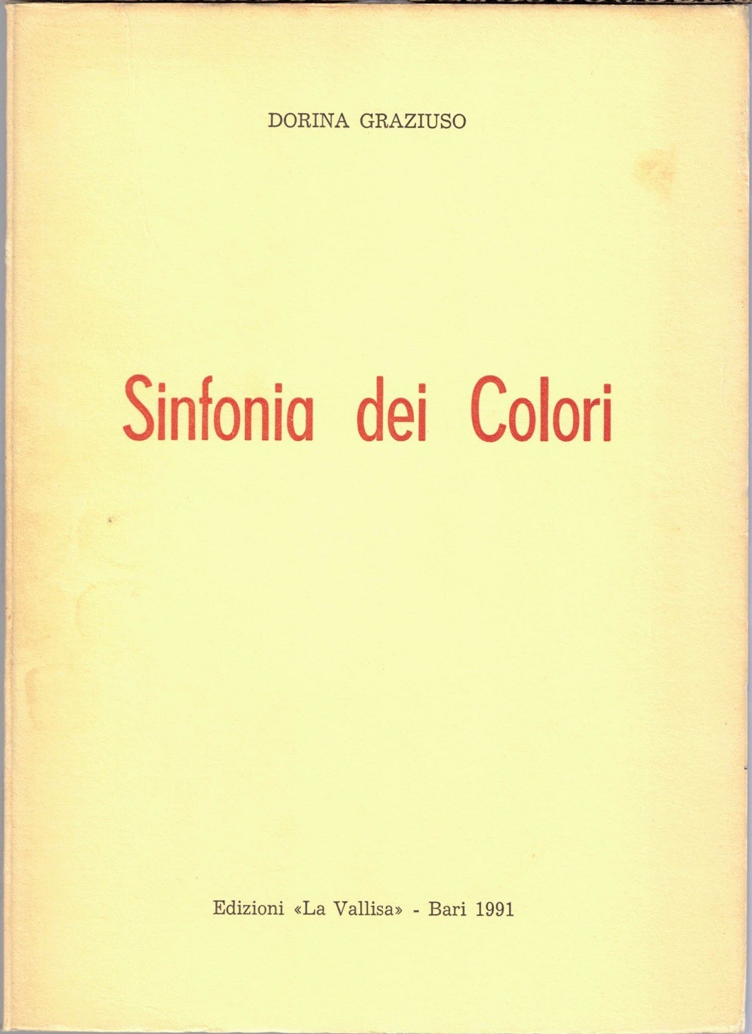 Graziuso, Sinfonia dei colori