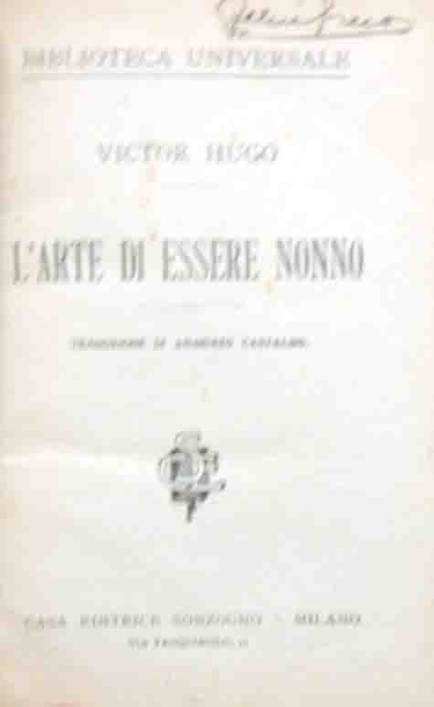 Hugo, L’arte di essere nonno