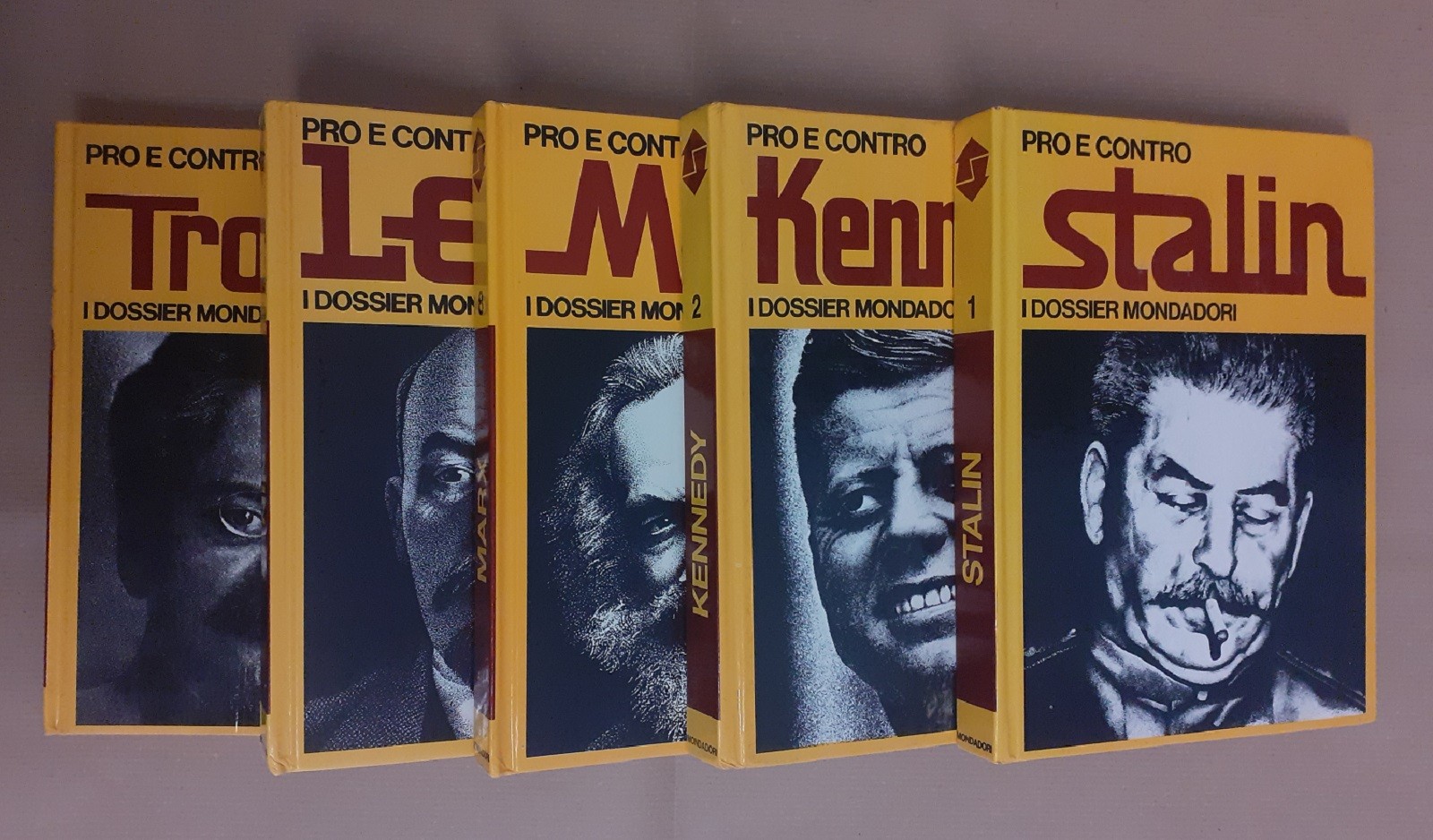 I dossier Mondadori, Pro e contro Stalin, Kennedy, Marx, Lenin, …