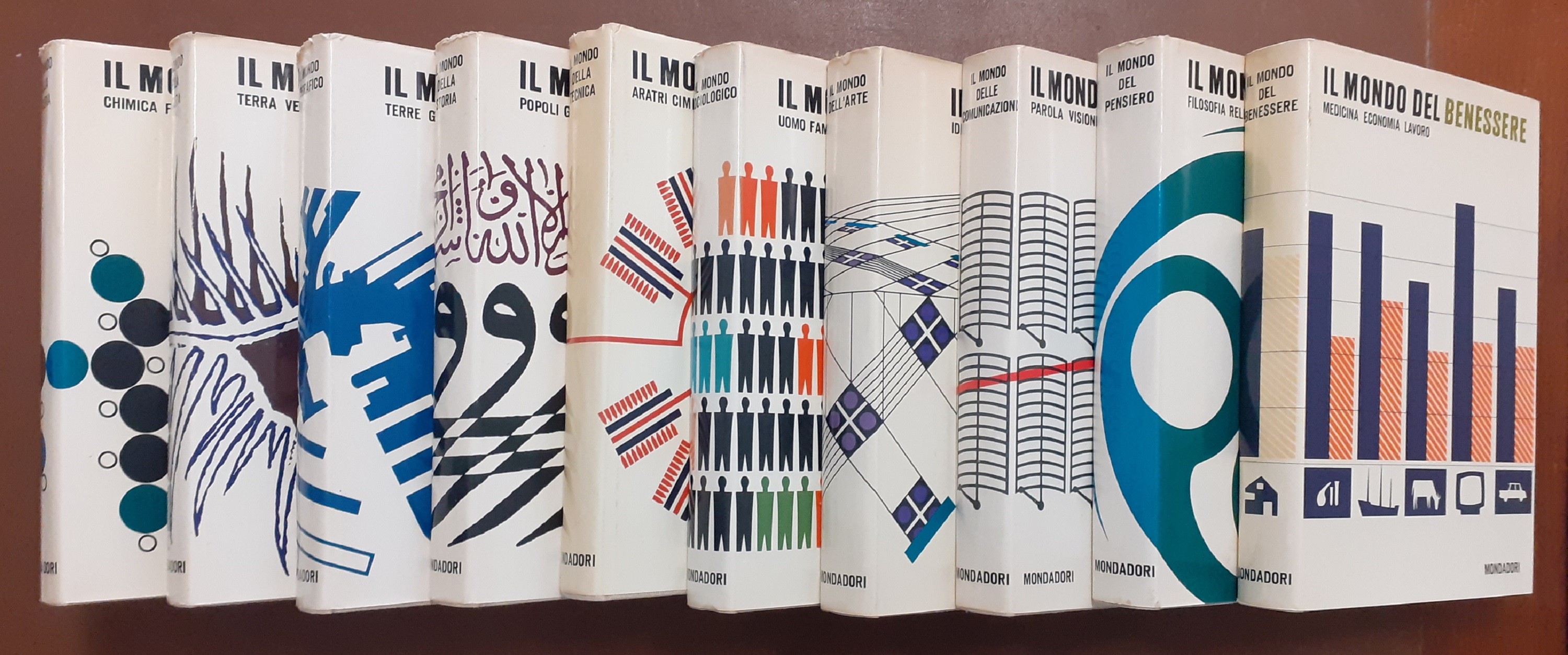 I mondi dell’uomo, A. Mondadori, 1962-1966, 10 voll.