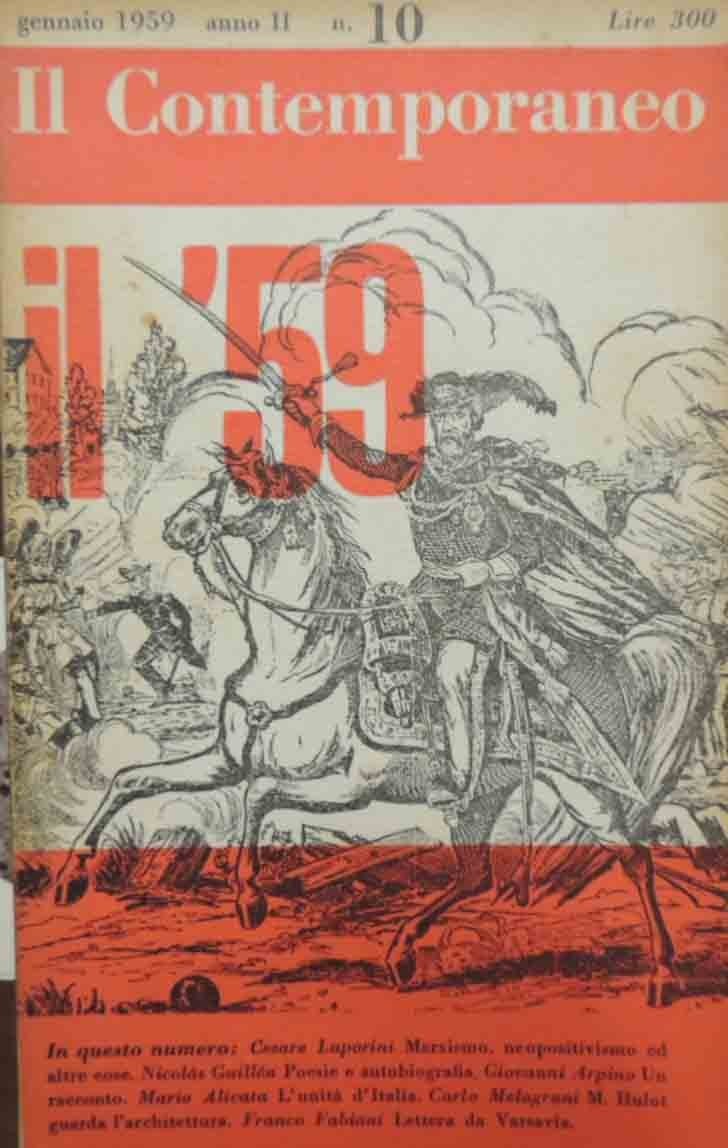 Il Contemporaneo, a. II, n. 10, 1959