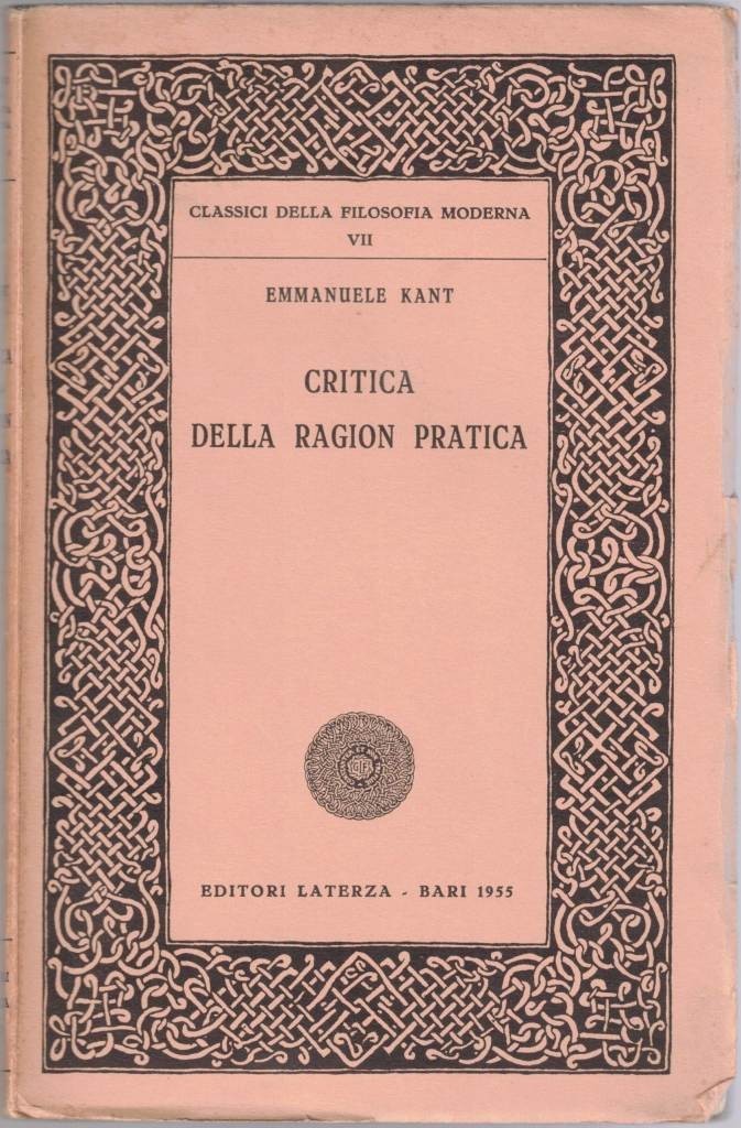 Kant, Critica della ragion pratica