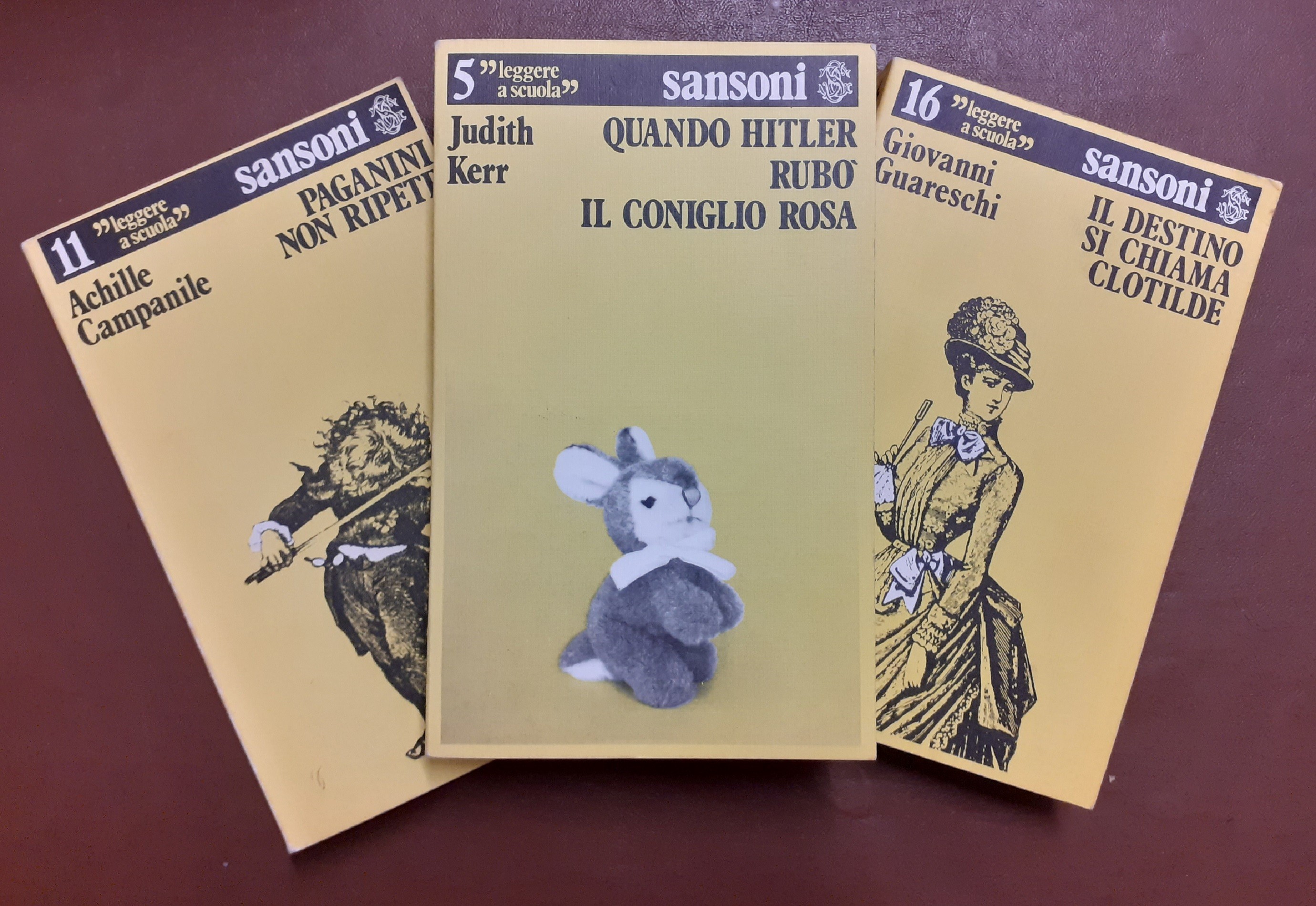 Kerr, Quando Hitler rubò il coniglio rosa – Campanile, Paganini …