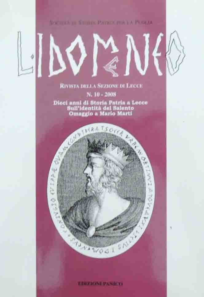 L’Idomeneo, a. X, n. 10, 2008