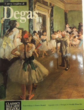 L’opera completa di Degas, presentazione di Russoli