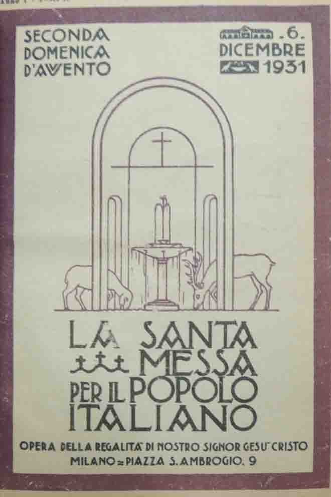 La Santa Messa per il popolo italiano (1931-1939) + Vivi …