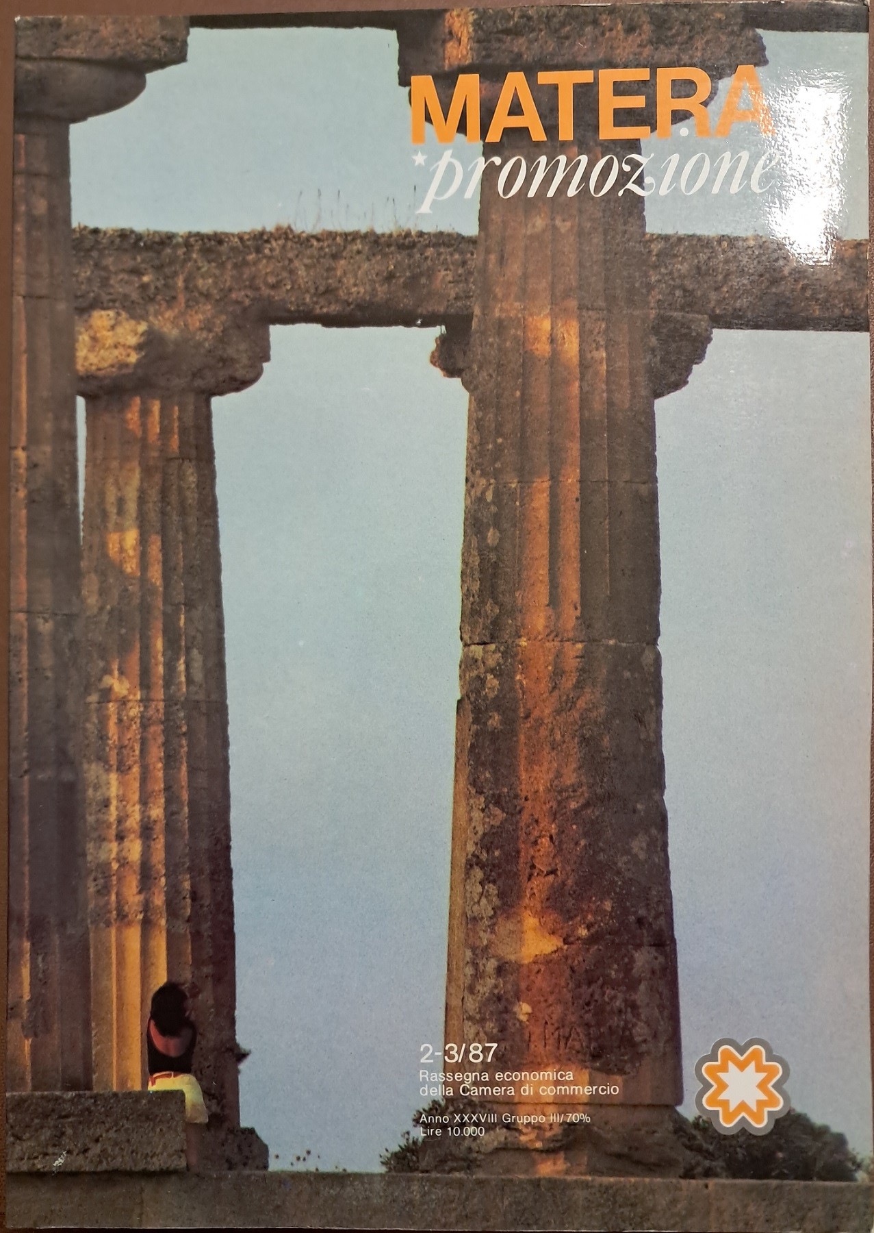 Matera promozione, a. XXXVIII, nn. 2-3, febbraio-marzo 1987 (con supplemento)