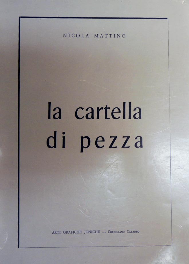 Mattino, La cartella di pezza