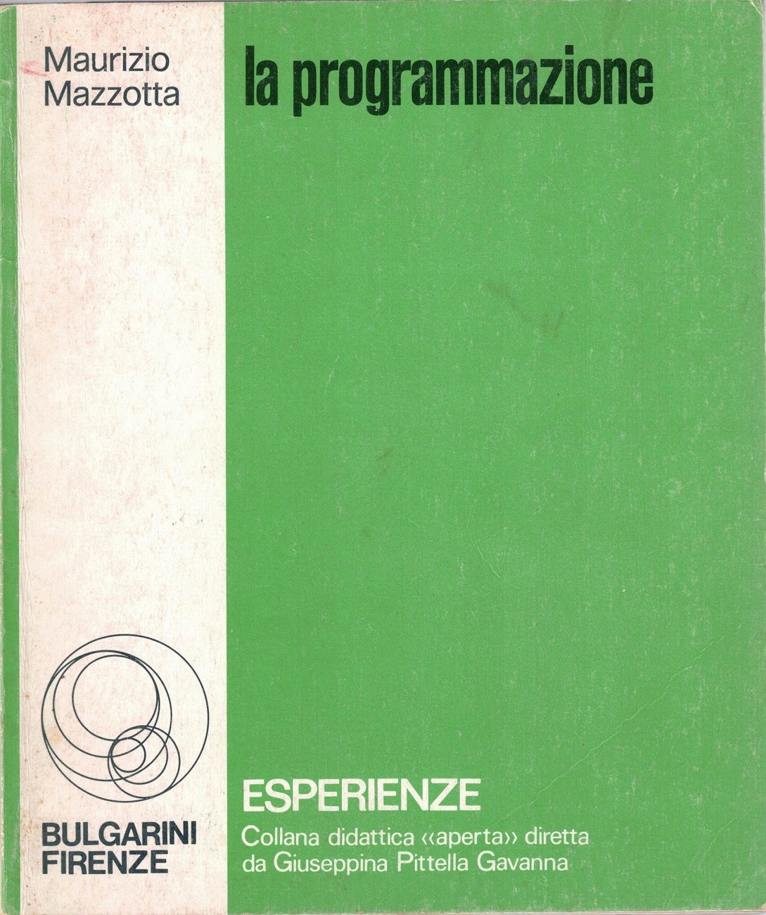 Mazzotta, La programmazione