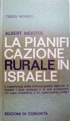 Meister, La pianificazione rurale in Israele