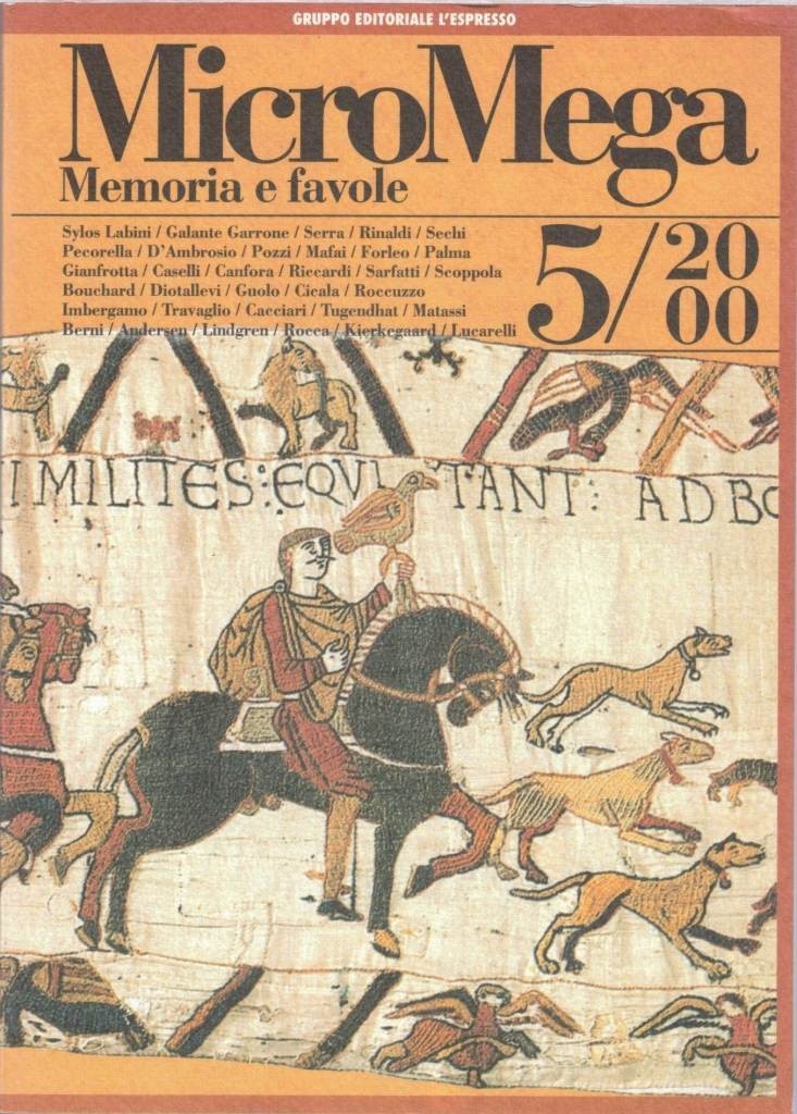 Memoria e favole, MicroMega, n. 5, dicembre-gennaio 2000