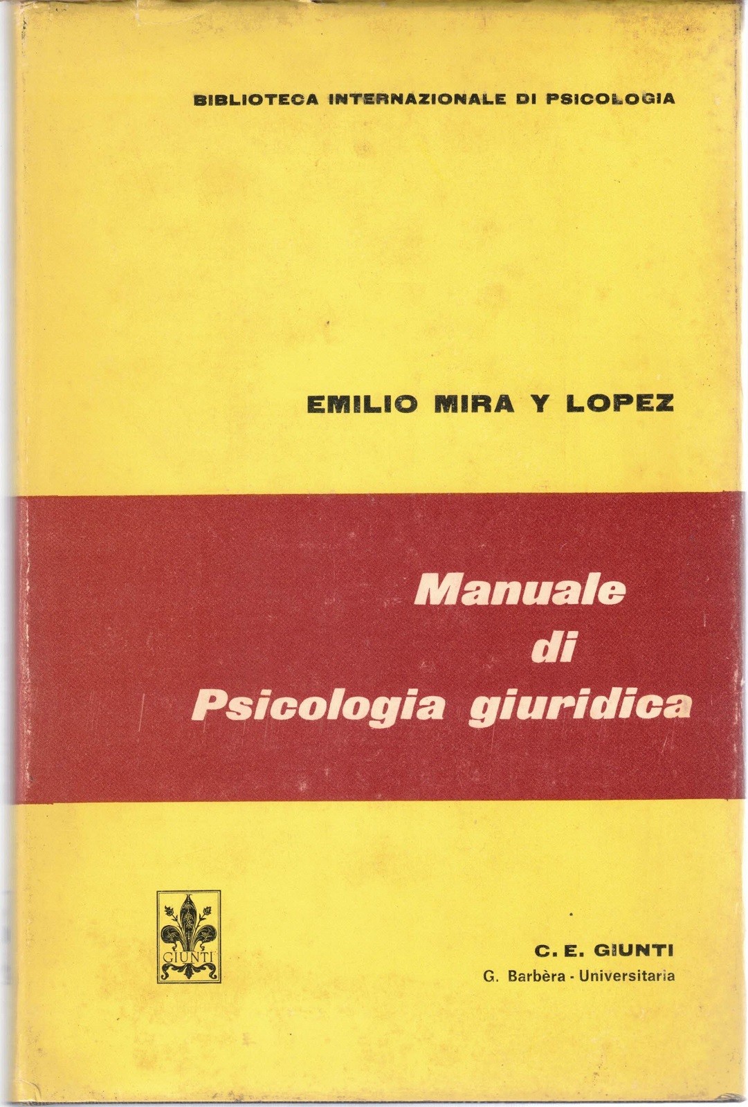 Mira Y Lopez, Manuale di psicologia giuridica