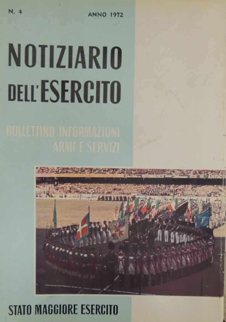Notiziario dell’esercito, n. 4, 1972