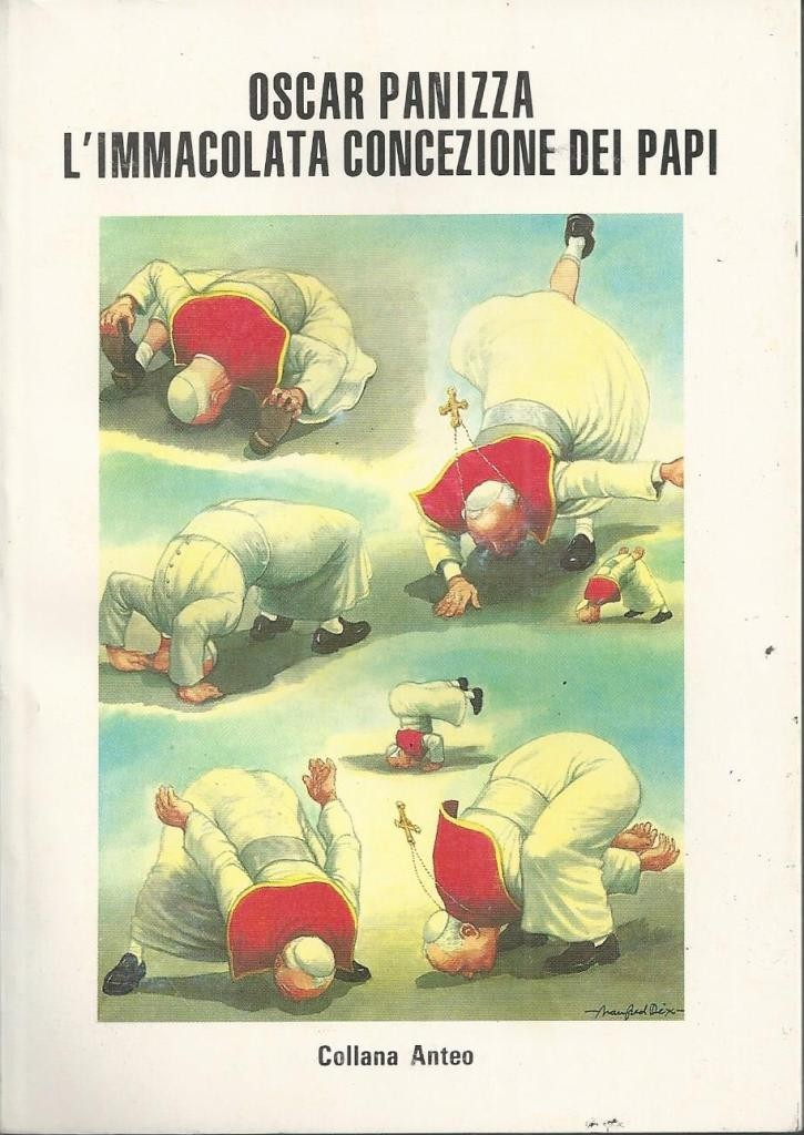 Panizza, L’immacolata concezione dei papi