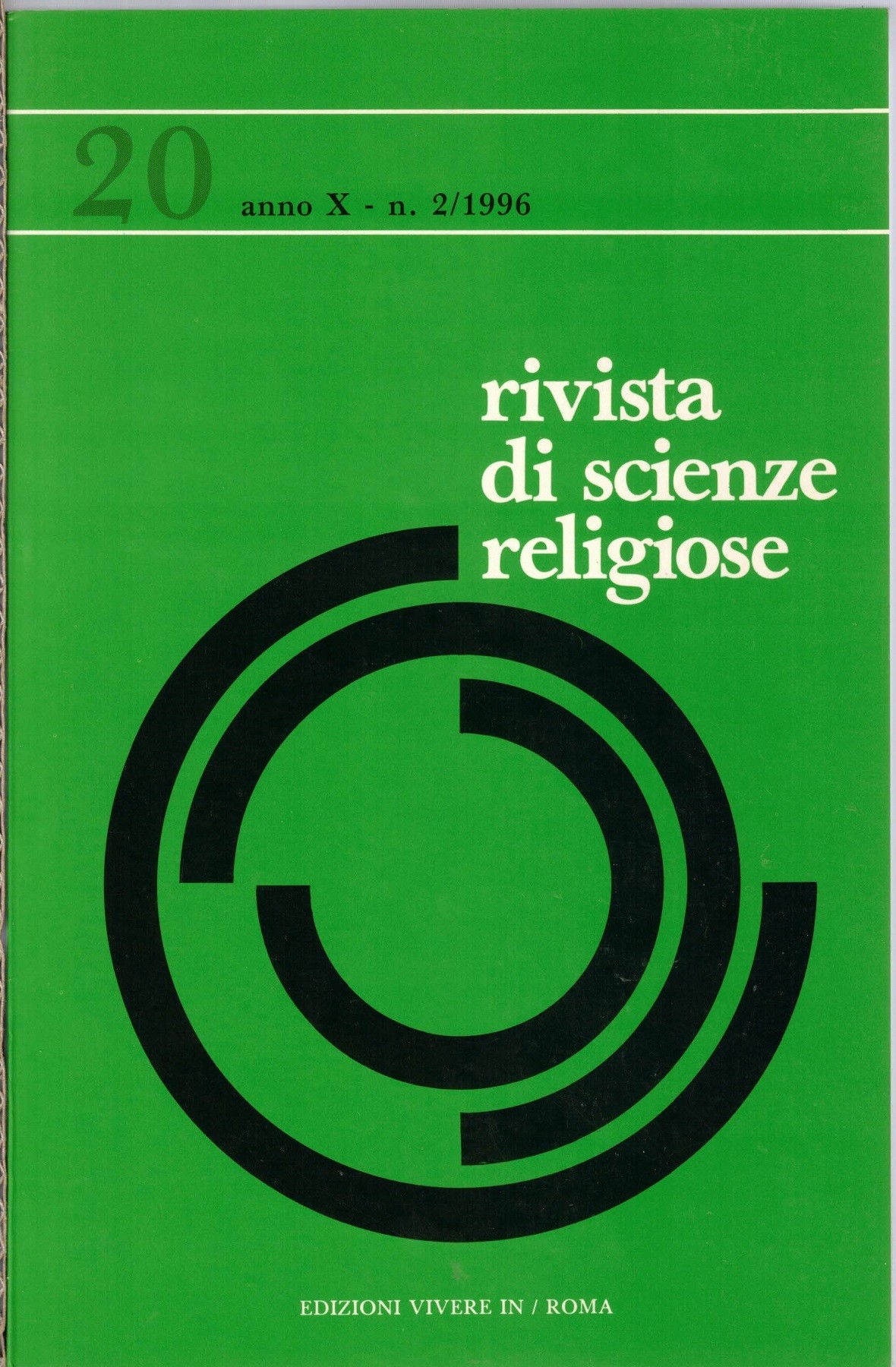 Pontificio Seminario Regionale Pio XI – Molfetta, Rivista di scienze …