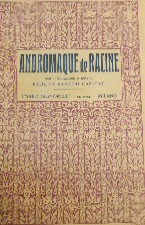 Racine, Andromaque, con introduzione e note di Panzeri Caricati