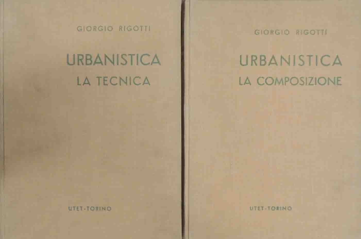 Rigotti, Urbanistica, 2 voll.