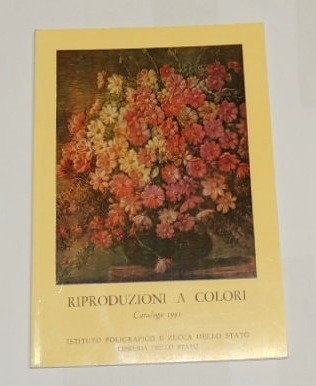 Riproduzioni a colori. Catalogo 1991