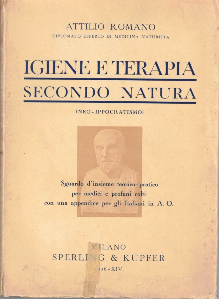 Romano, Igiene e terapia secondo natura. (Neo-ippocratismo)