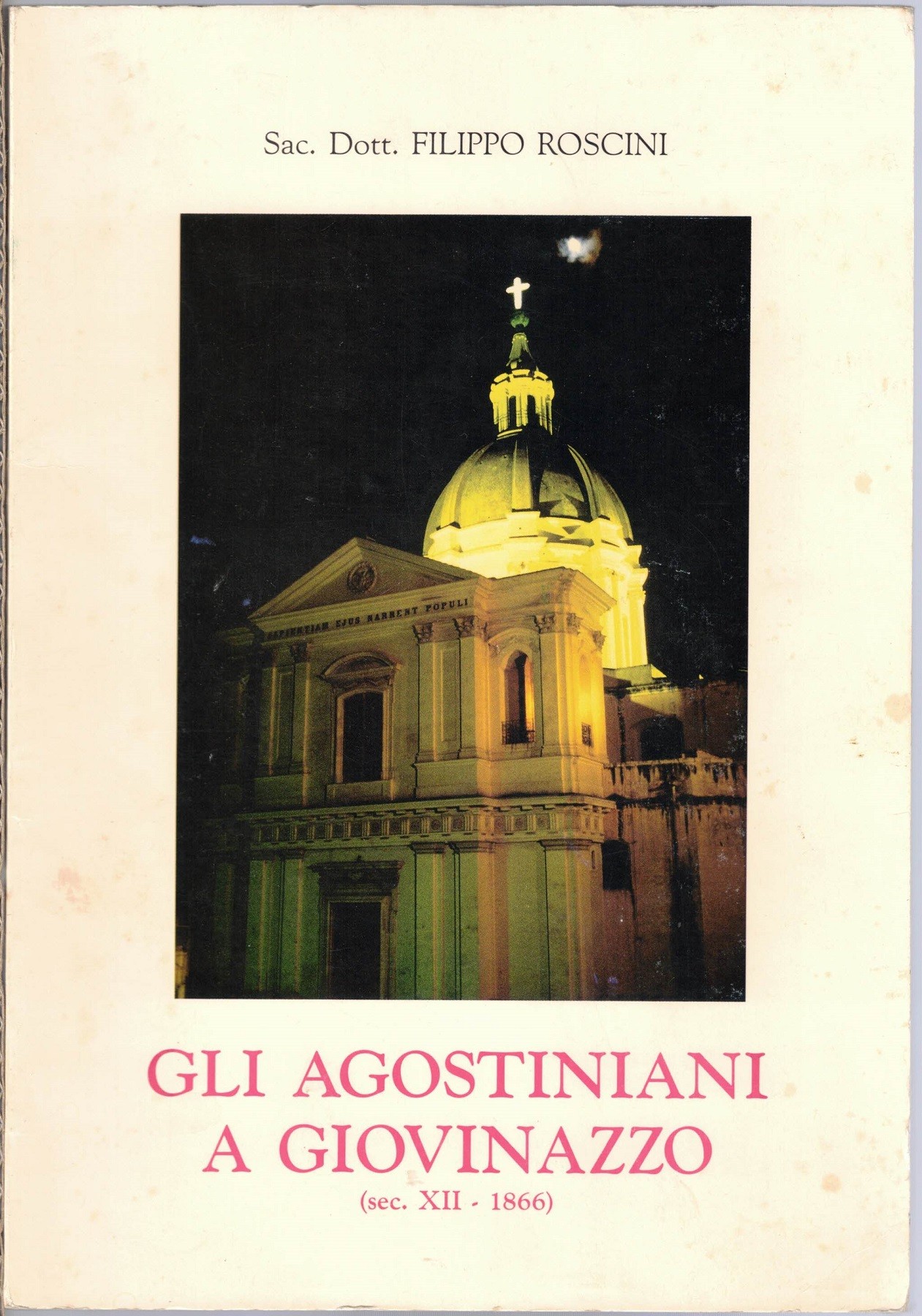 Roscini, Gli agostiniani a Giovinazzo