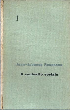 Rousseau, Il contratto sociale