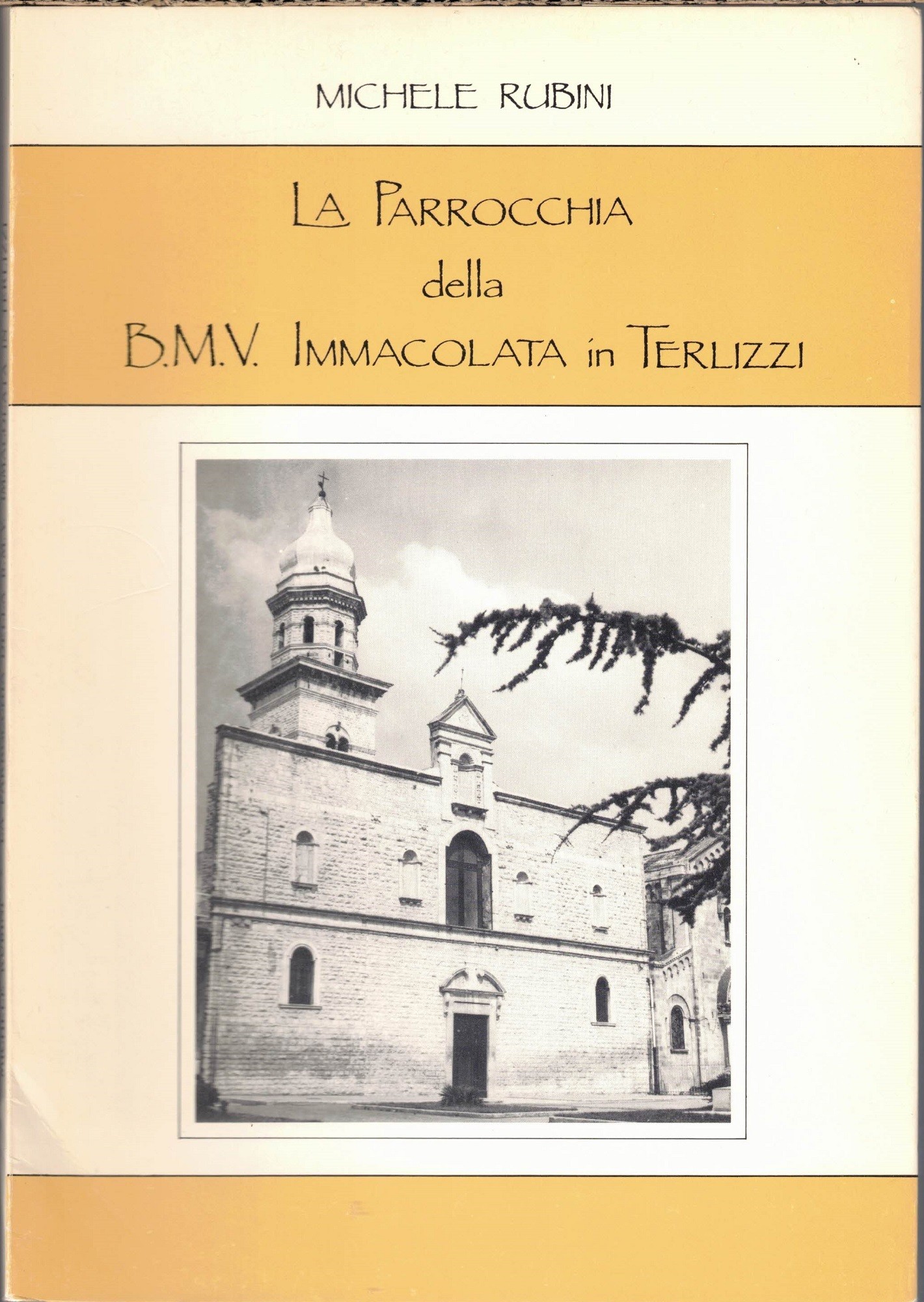 Rubini, La Parrocchia della B.M.V. Immacolata in Terlizzi