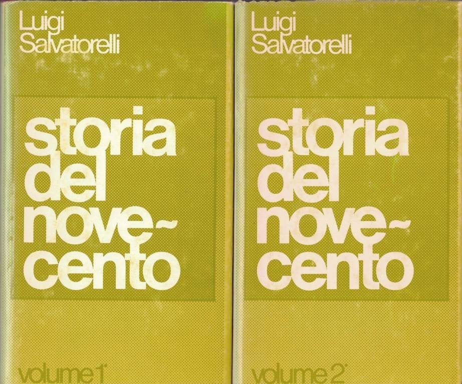 Salvatorelli, Storia del Novecento