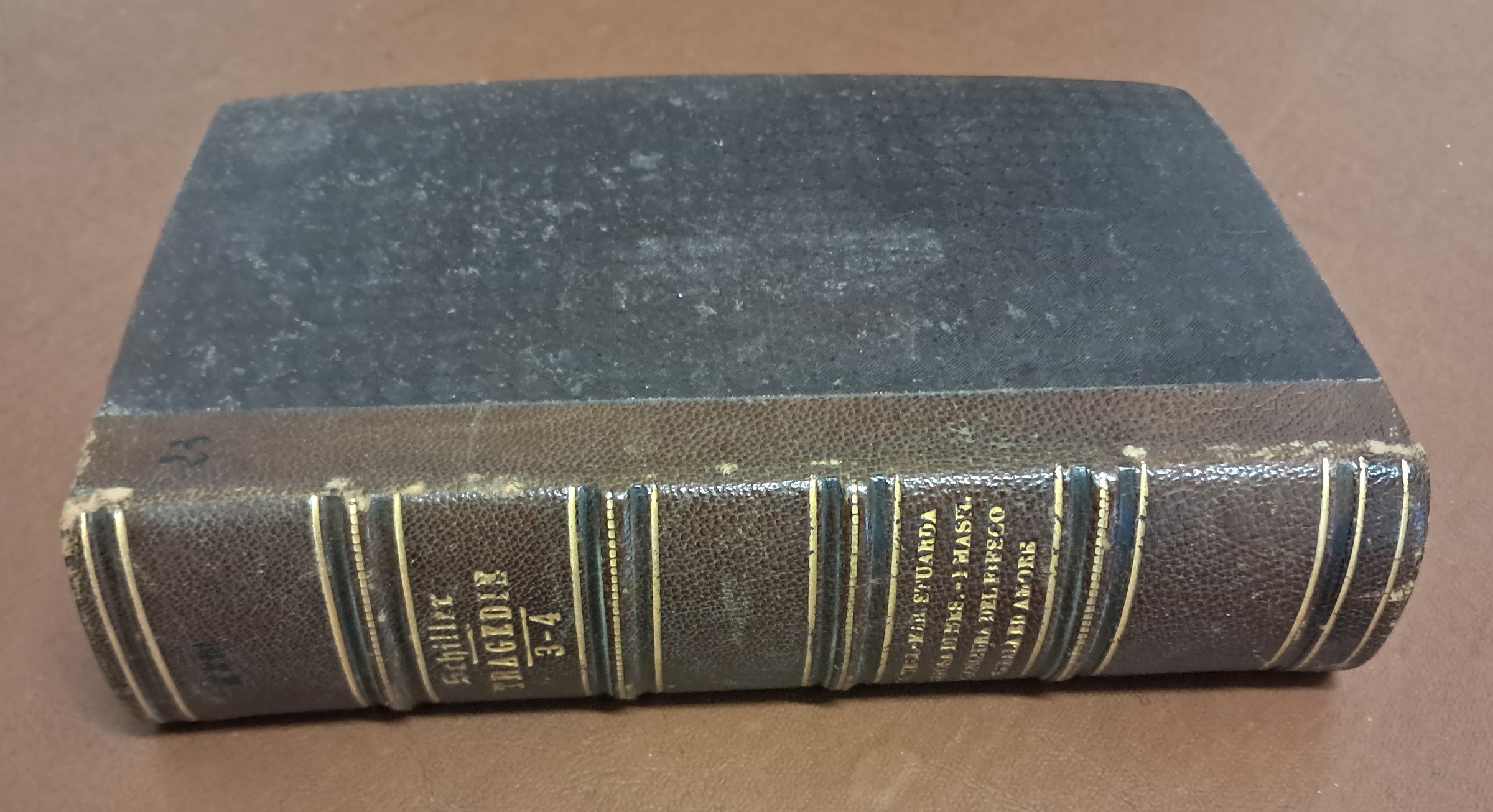 Schiller, Teatro tragico, traduzione di A. Maffei, voll. III e …